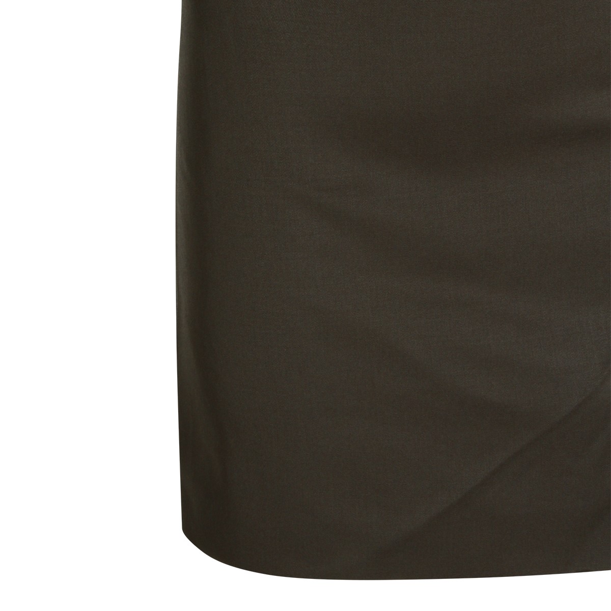 BROWN WOOL ASTOR DRESS