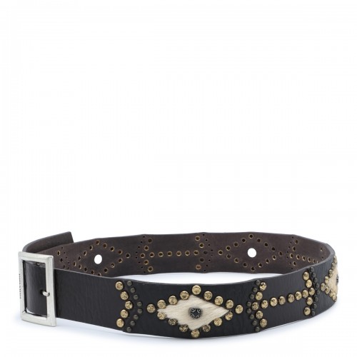 BROWN LEATHER BELT