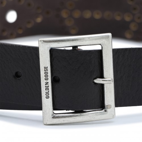 BROWN LEATHER BELT