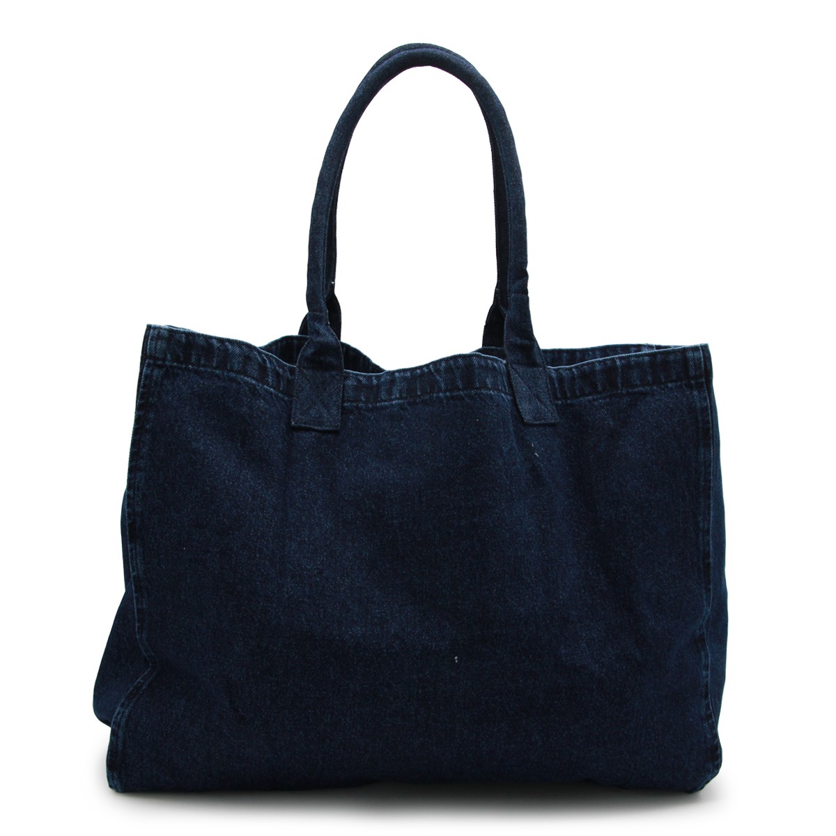 DARK BLUE COTTON TOTE