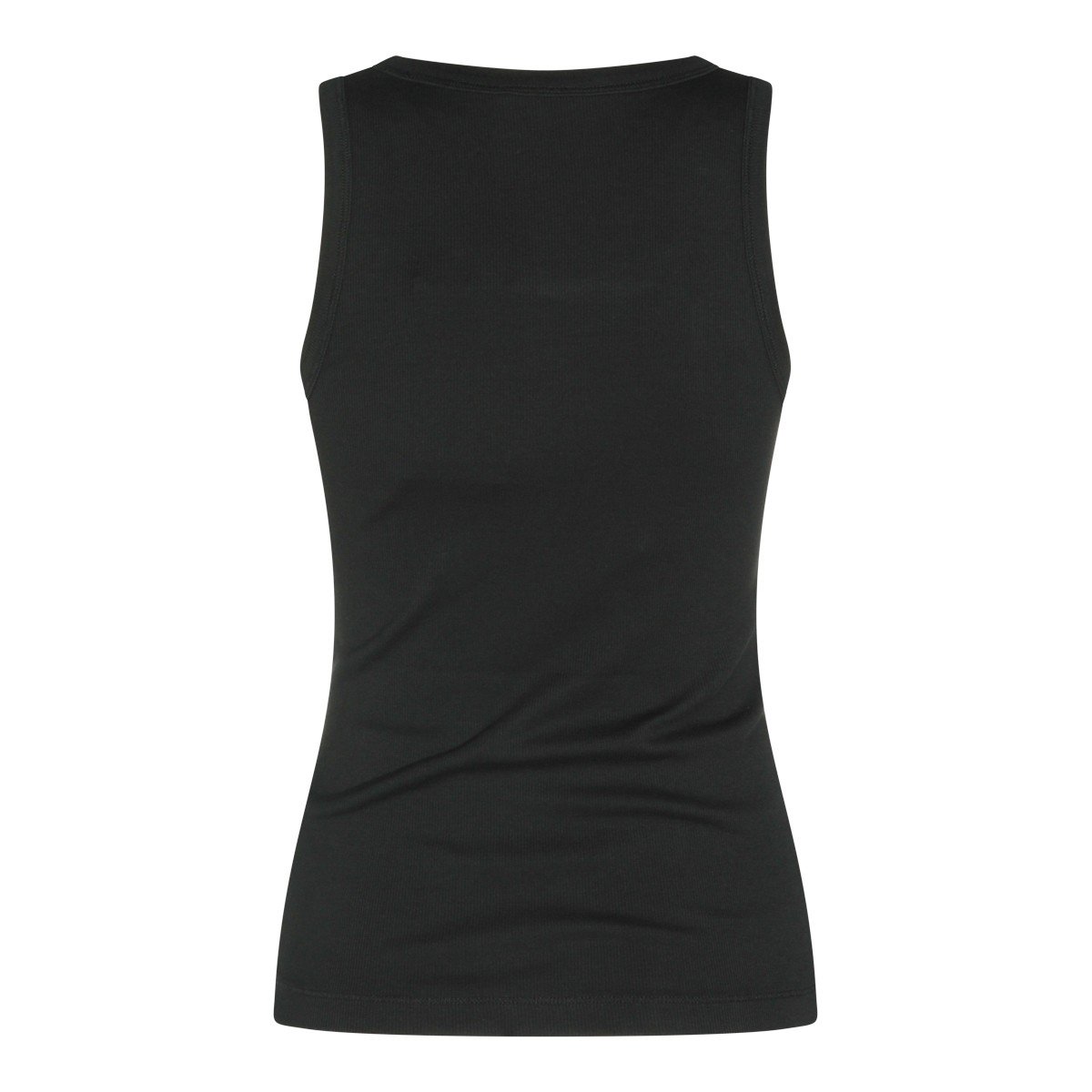 BLACK COTTON LOGO TOP