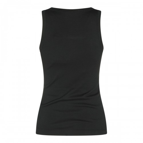 BLACK COTTON LOGO TOP