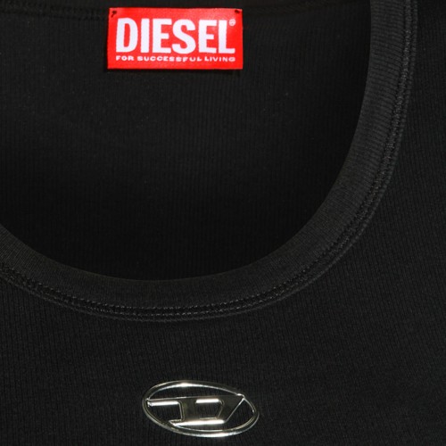 BLACK COTTON LOGO TOP