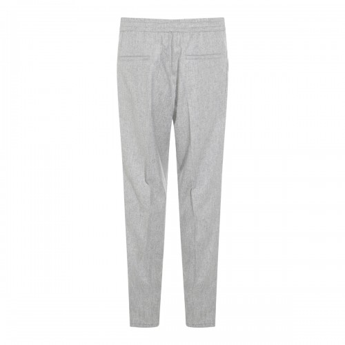 GREY WOOL PANTS