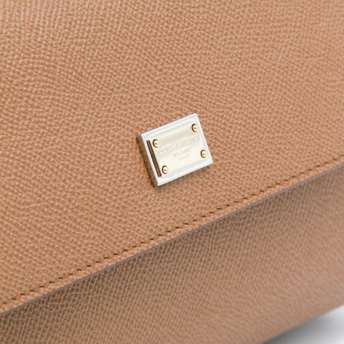 CARAMEL BROWN LEATHER SICILY TOP...