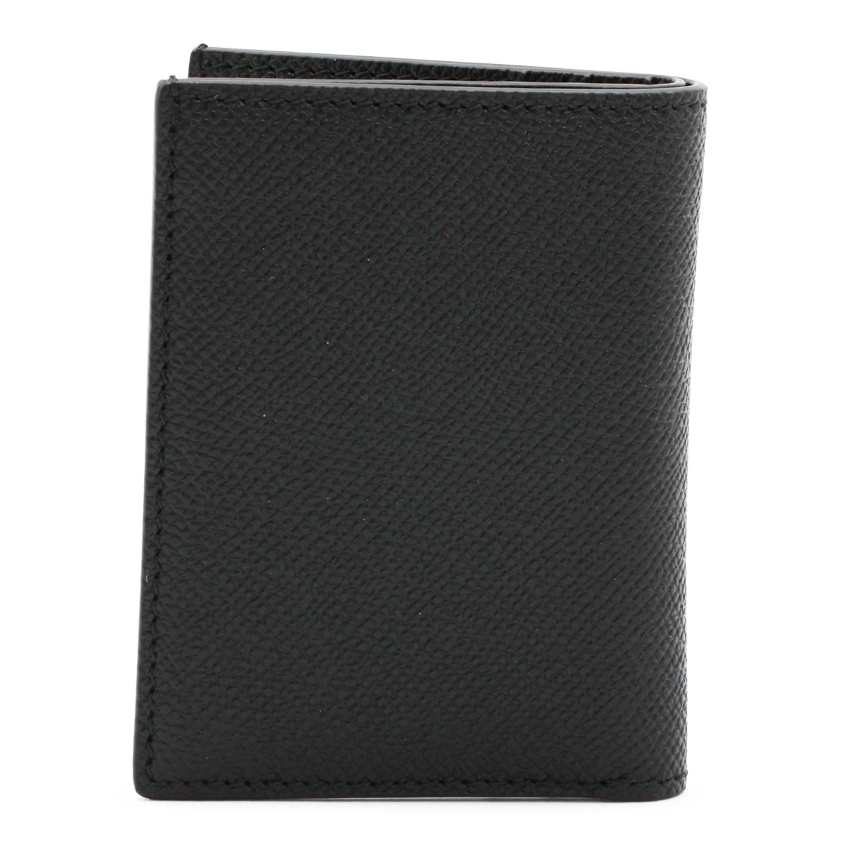 BLACK LEATHER CARD HOLDER