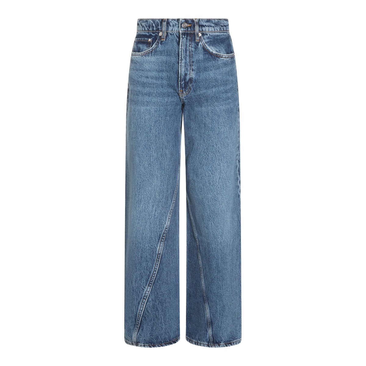 BLUE COTTON BRIE JEANS