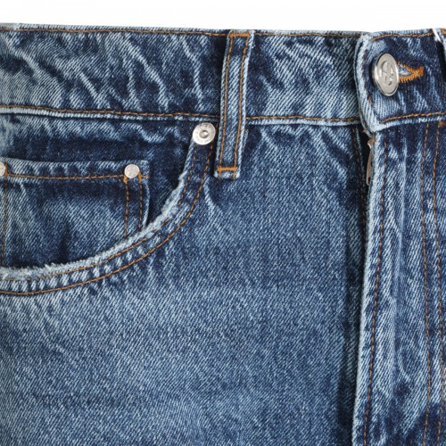 BLUE COTTON BRIE JEANS