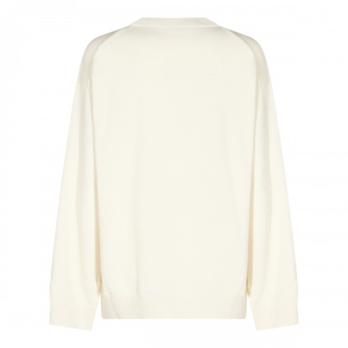 EGRET WOOL BLEND SWEATER 2