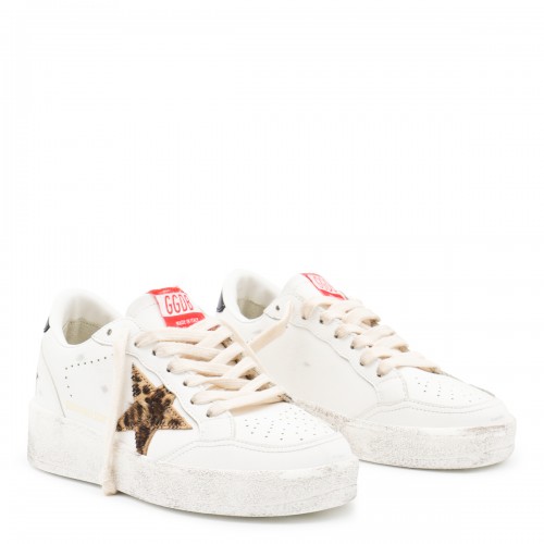 WHITE LEATHER BALLSTAR 2... 2