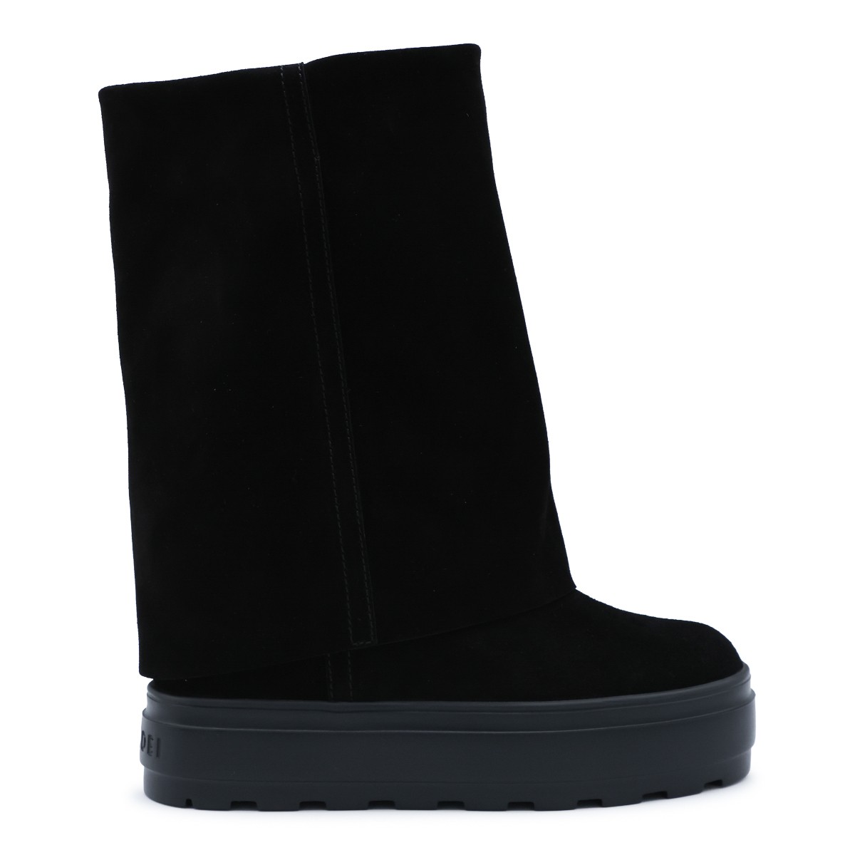 BLACK LEATHER BOOTS