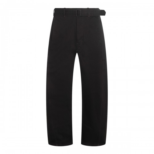 BLACK COTTON JEANS