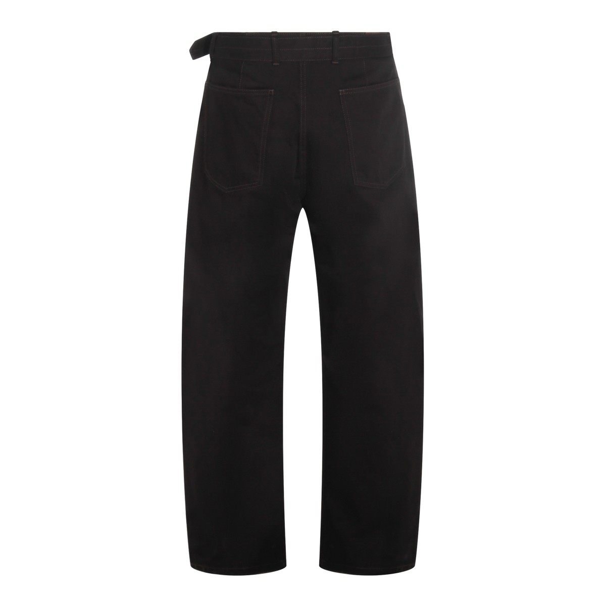 BLACK COTTON JEANS