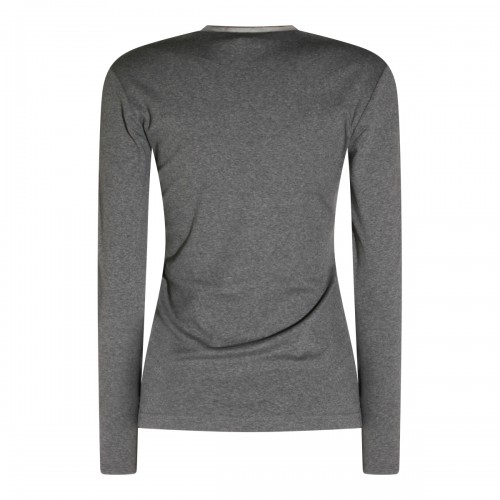 GREY COTTON T-SHIRT