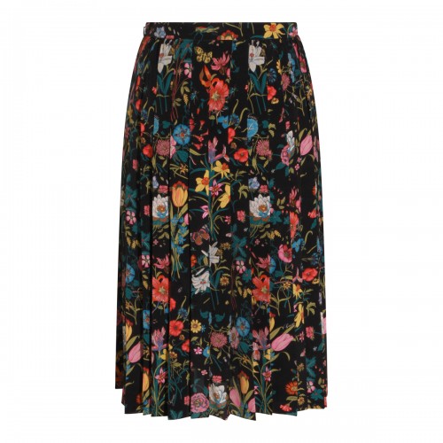 FLORA SILK SKIRT