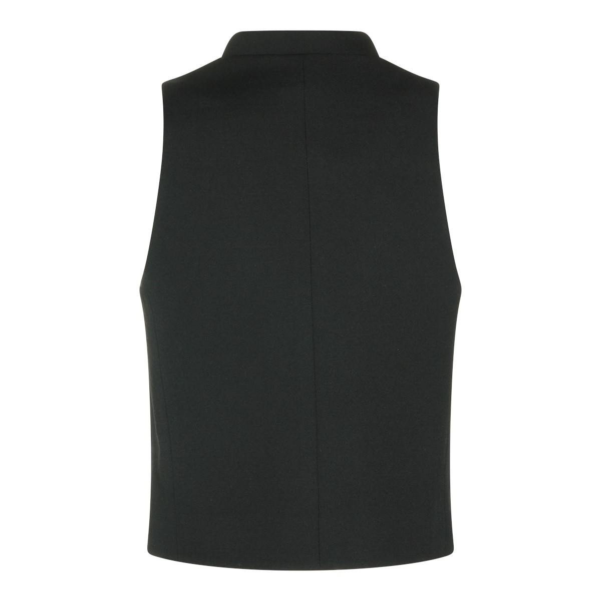 BLACK WOOL TOP