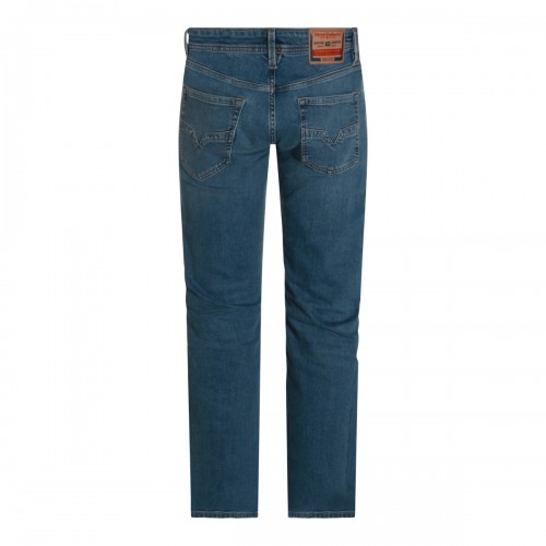 LIGHT BLUE COTTON LARKEE JEANS 2