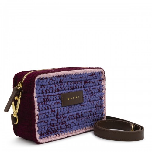 MULTICOLOR WOOL CROSSBODY BAG 2