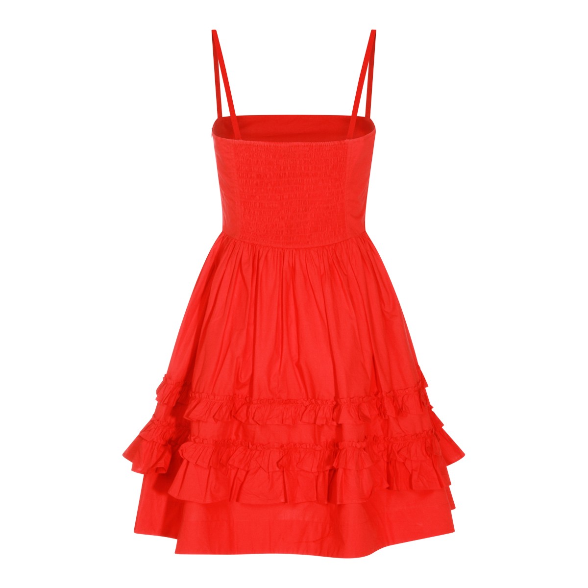 RED COTTON DRESS