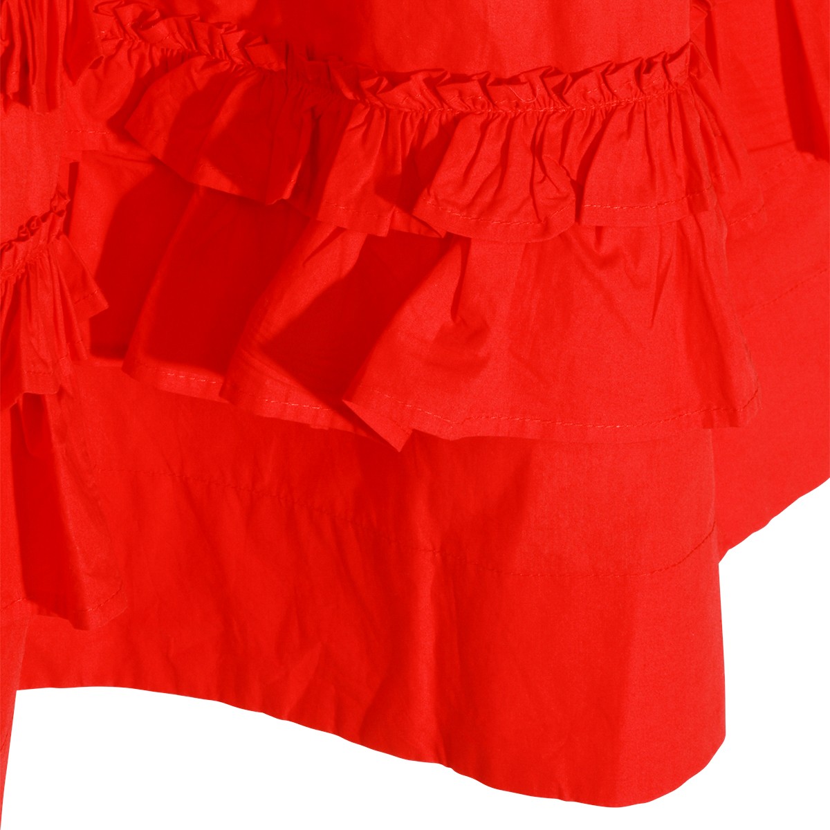 RED COTTON DRESS