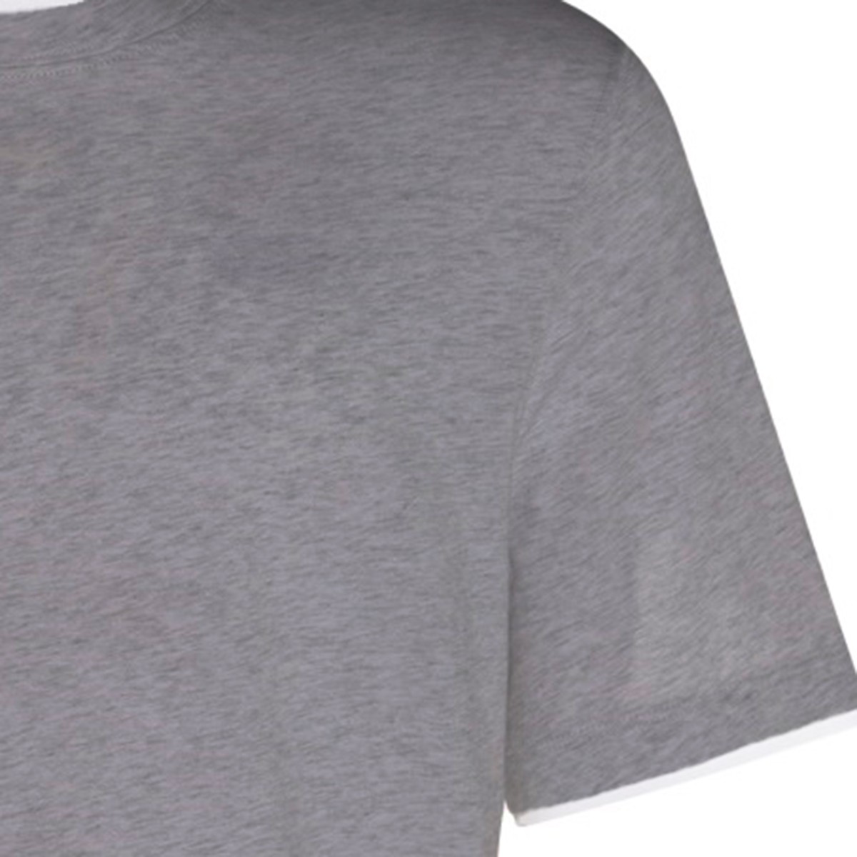 DARK GREY COTTON T-SHIRT