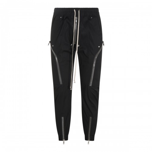 BLACK COTTON HEIZER PANT