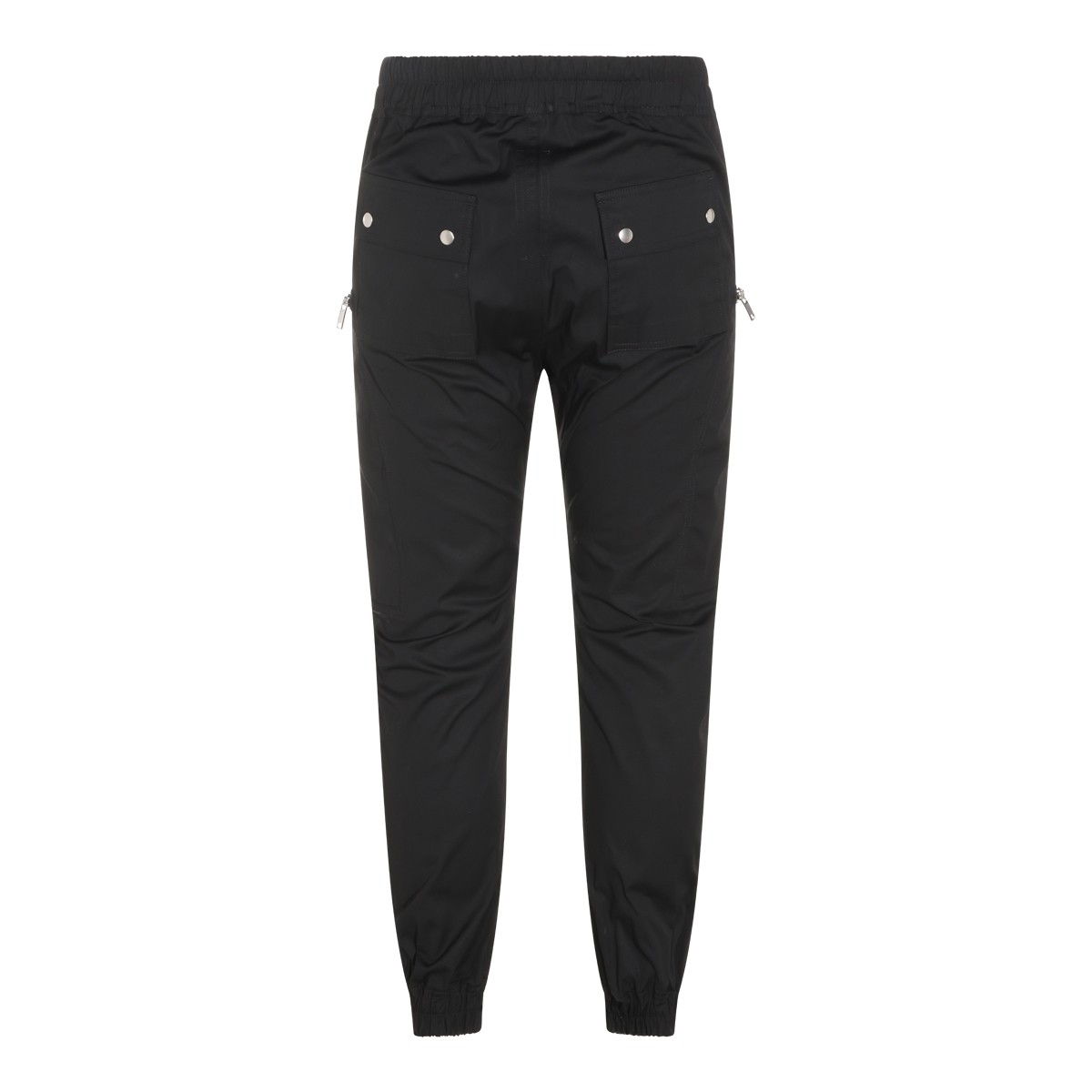 BLACK COTTON HEIZER PANT
