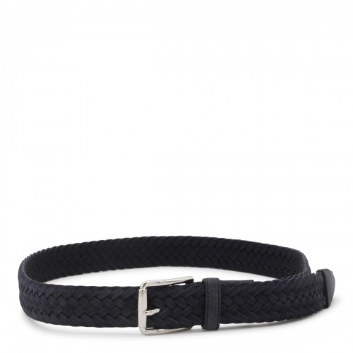 BLUE LEATHER BELT