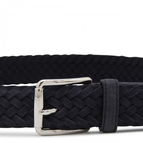 BLUE LEATHER BELT