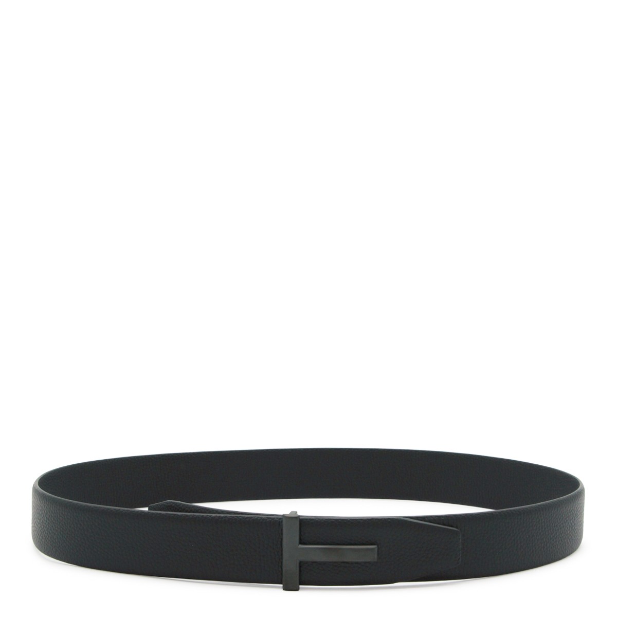 BLACK LEATHER BELT