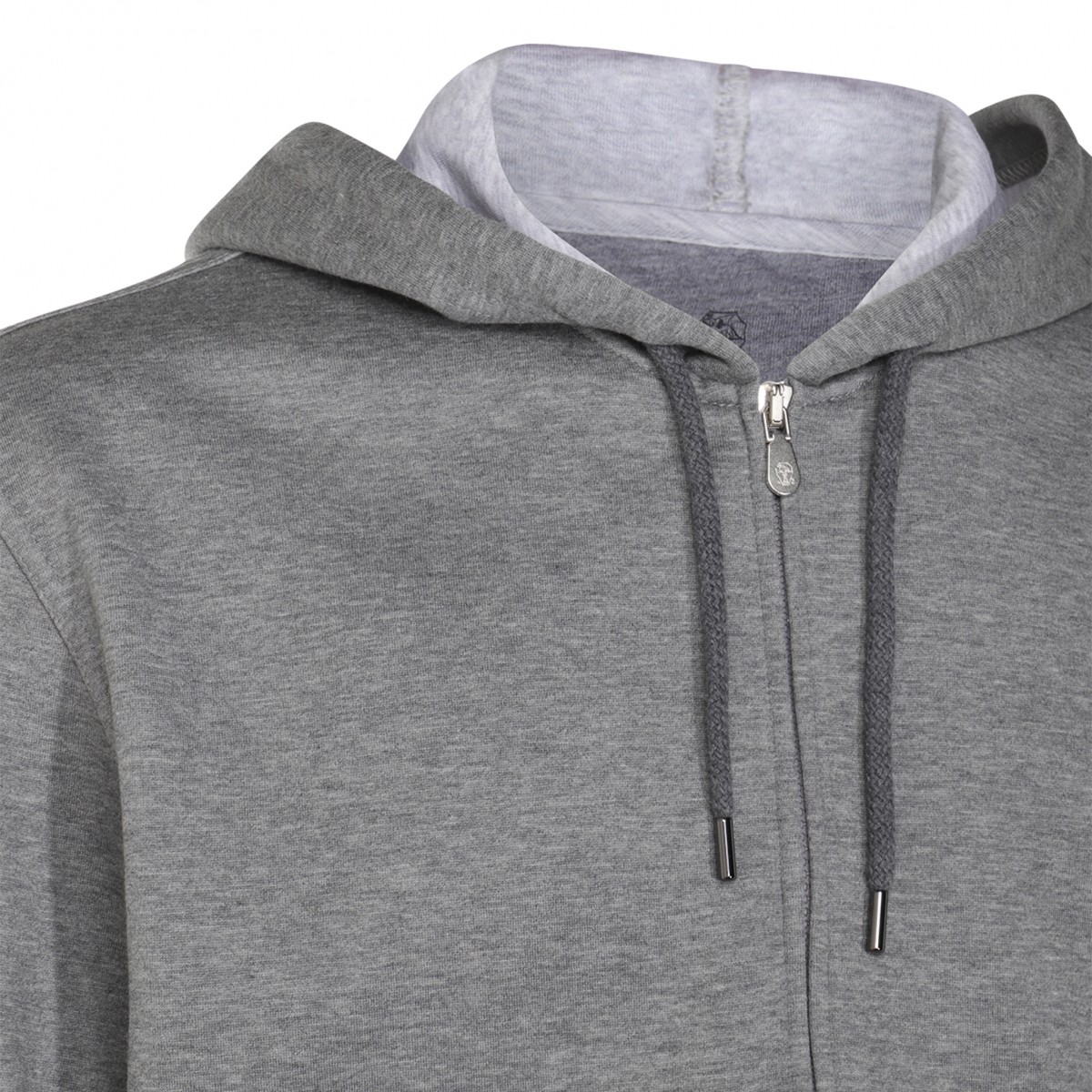 GREY COTTON SWEATSHIRT 