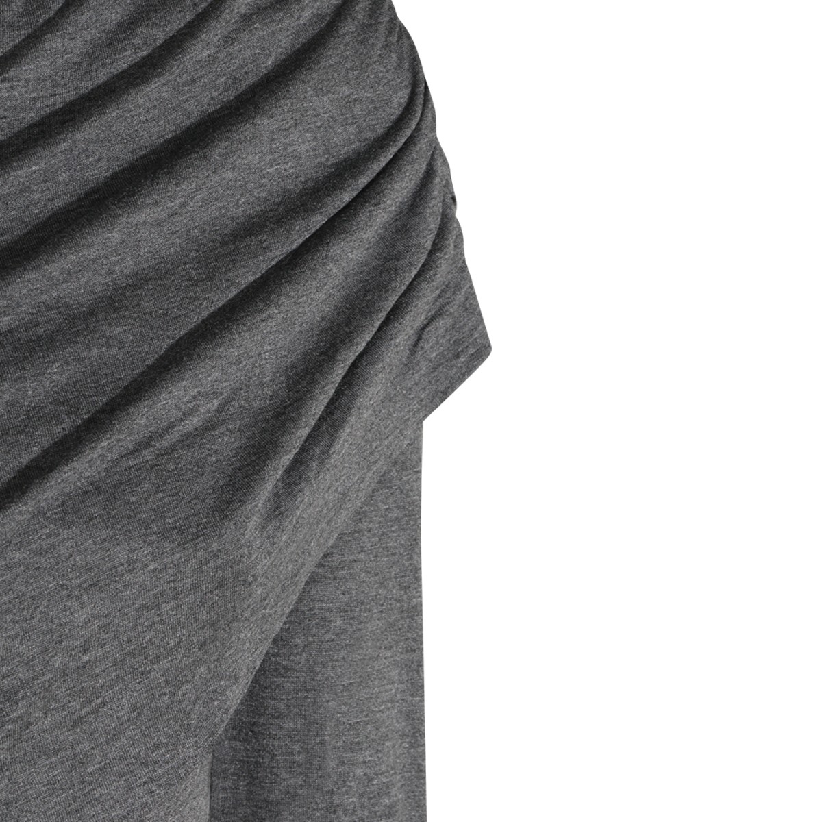 GREY VISCOSE TOP