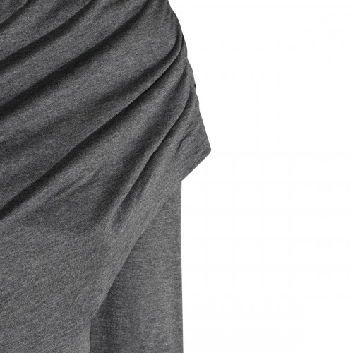 GREY VISCOSE TOP