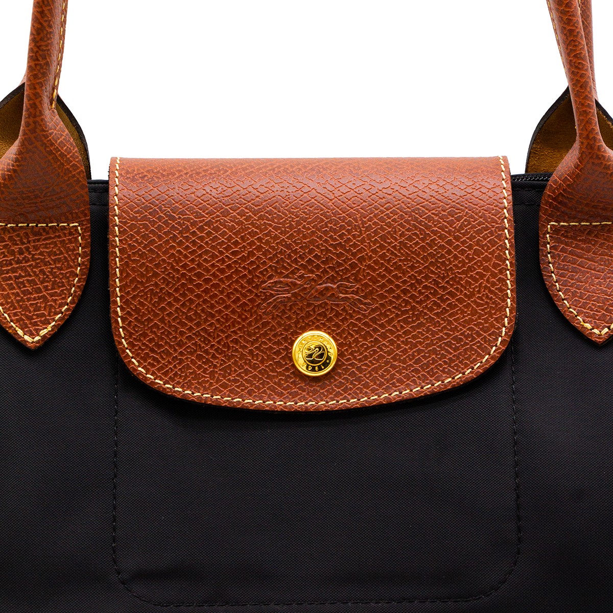 BLACK LE PLIAGE ORIGINAL LARGE TOTE