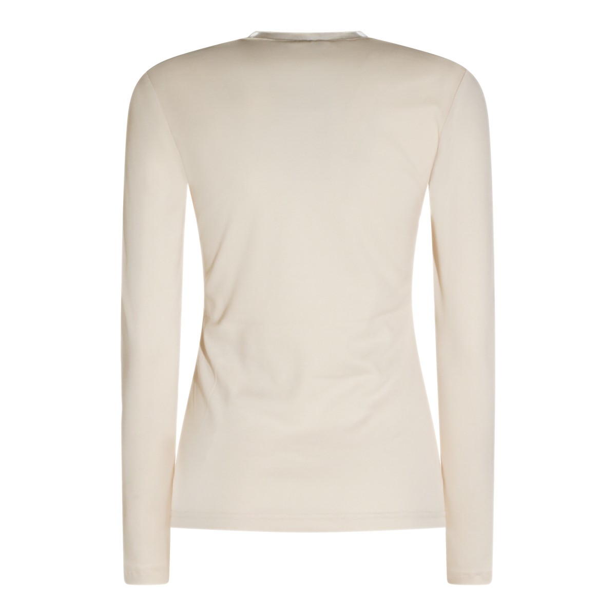IVORY COTTON T-SHIRT