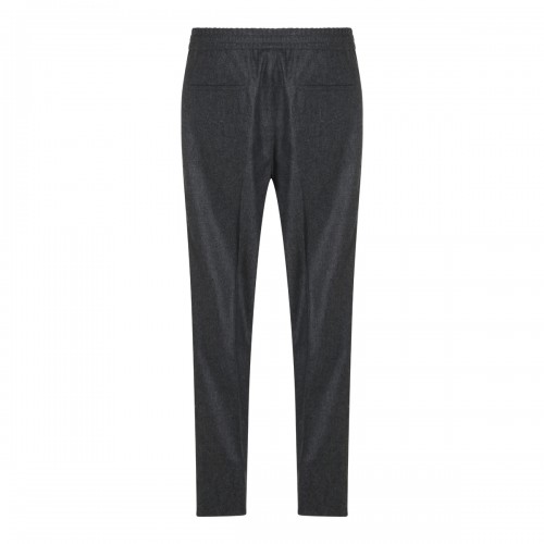 DARK GREY WOOL PANT 2