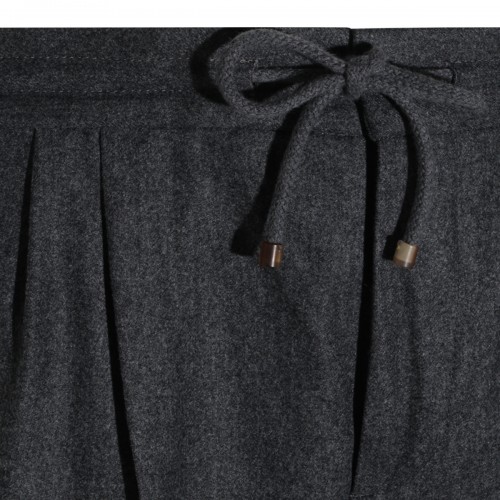 DARK GREY WOOL PANT