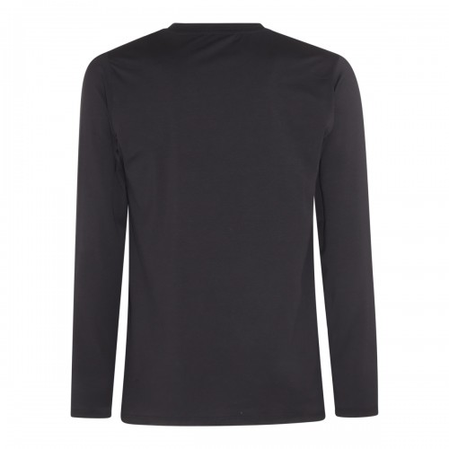 BLACK COTTON T-SHIRT