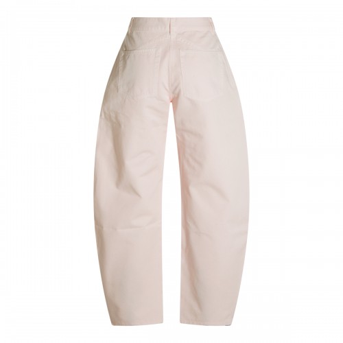 LIGHT ROSE COTTON JEANS