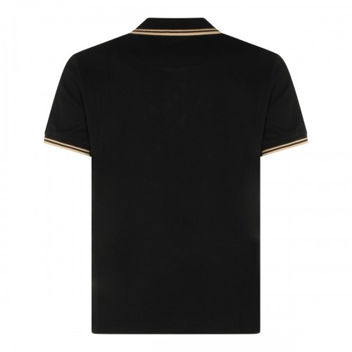 BLACK COTTON CLASSIC POLO SHIRT
