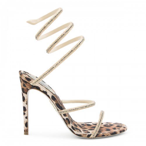 LEOPARD SANDALS