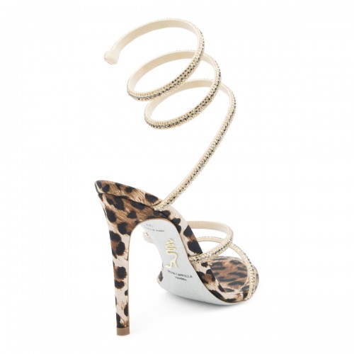 LEOPARD SANDALS