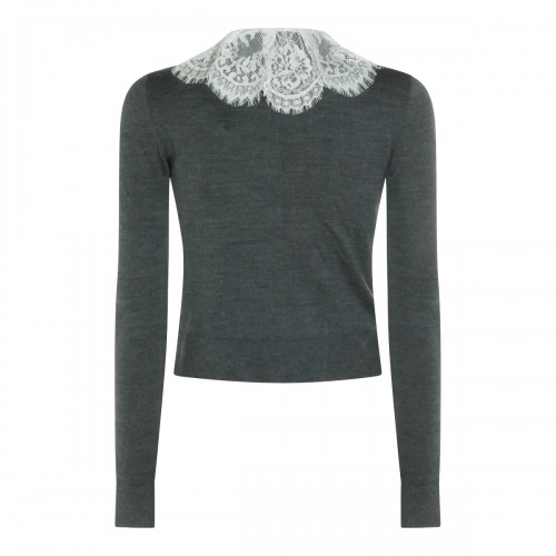 GREY WOOL KNITWEAR 2