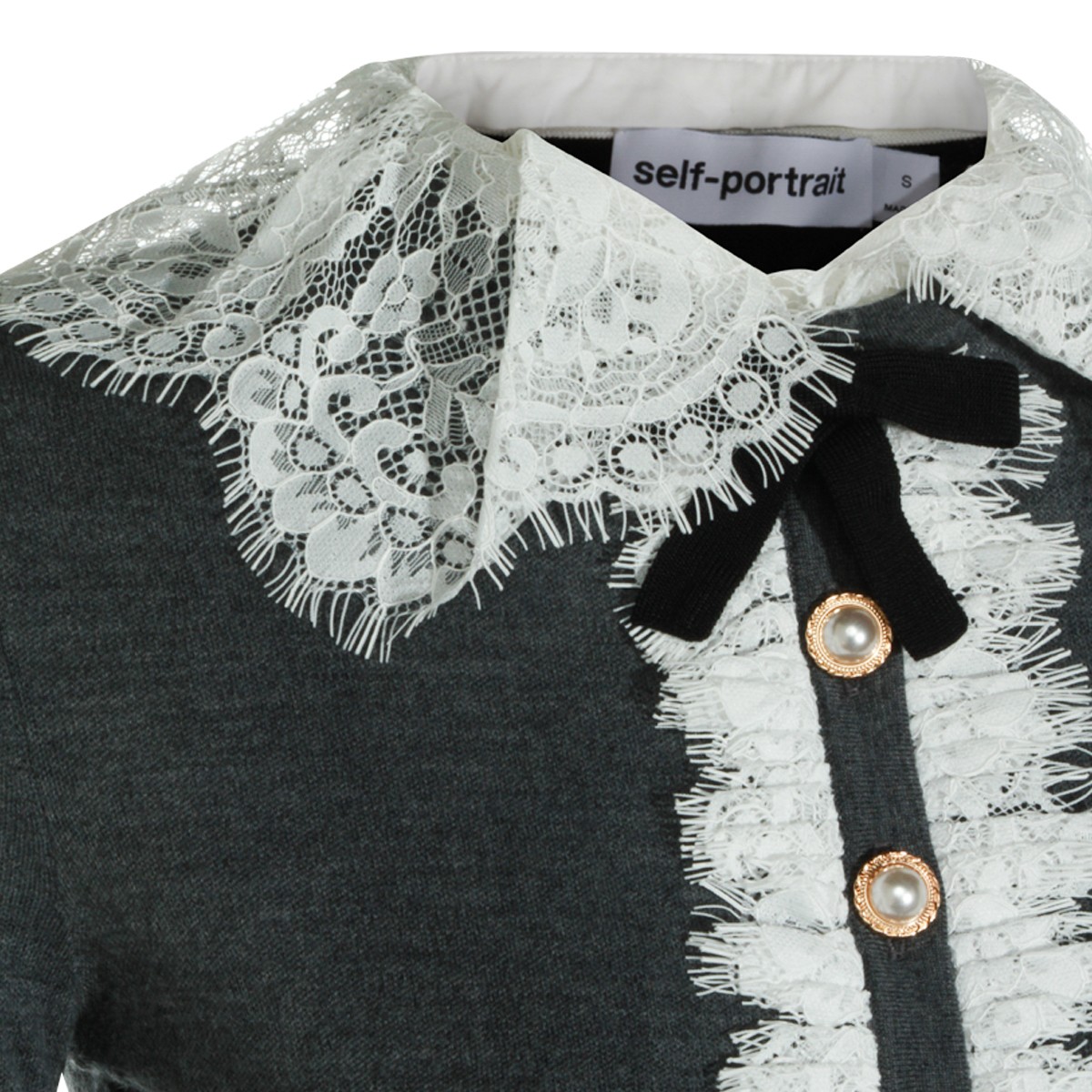 GREY WOOL KNITWEAR
