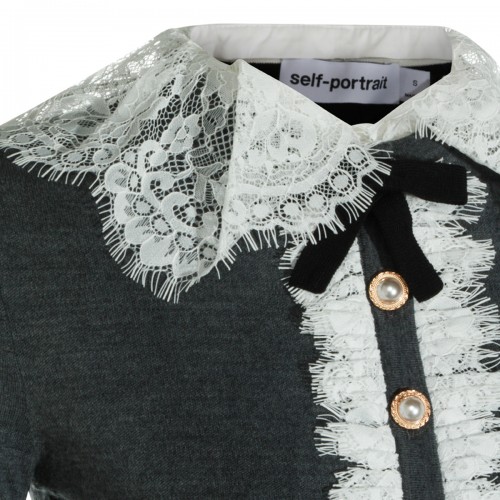 GREY WOOL KNITWEAR