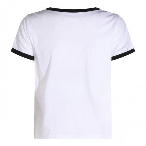 WHITE COTTON T-SHIRT