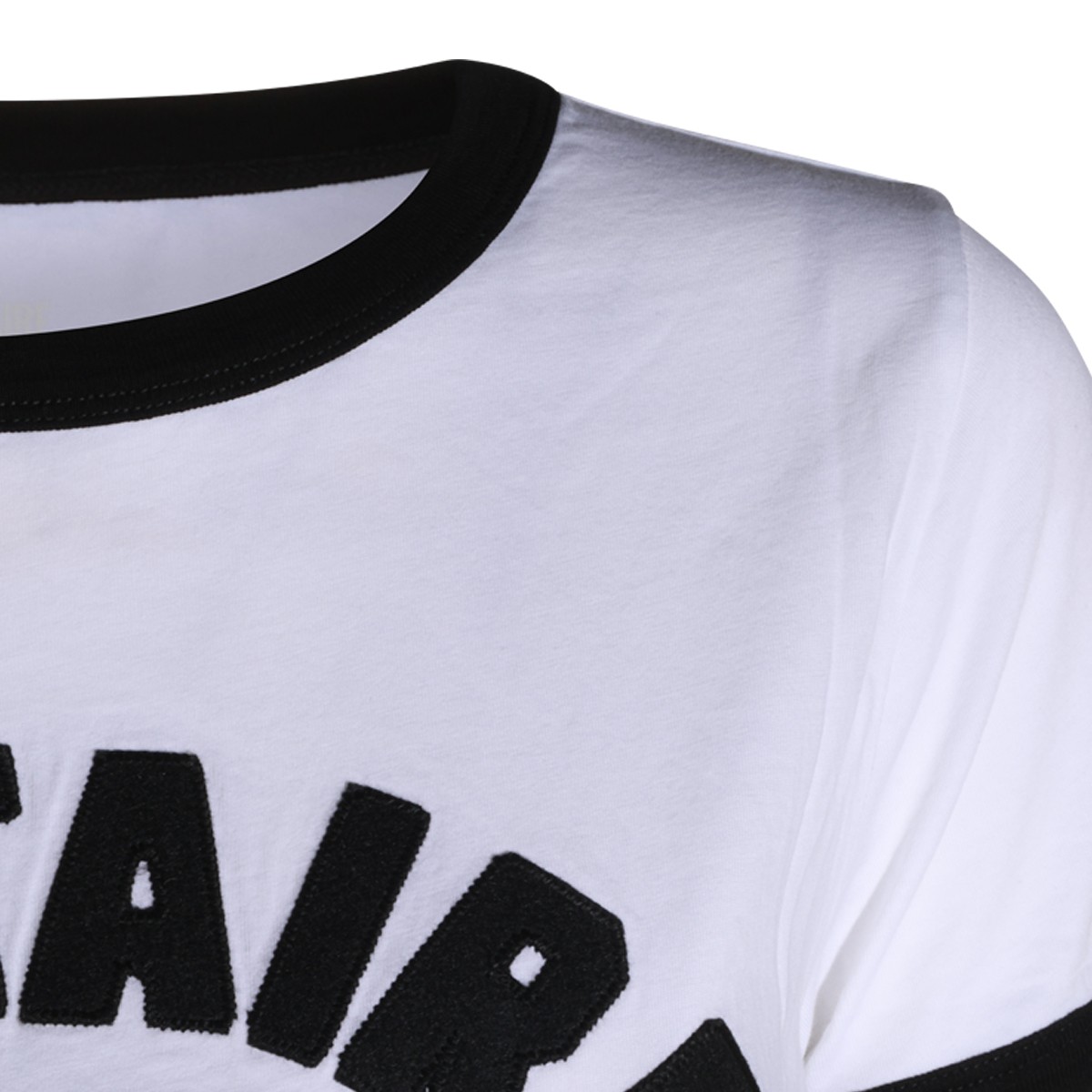 WHITE COTTON T-SHIRT