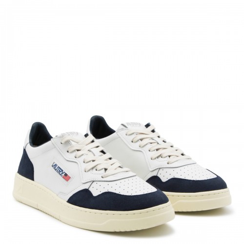 WHITE AND BLUE LEATHER... 2