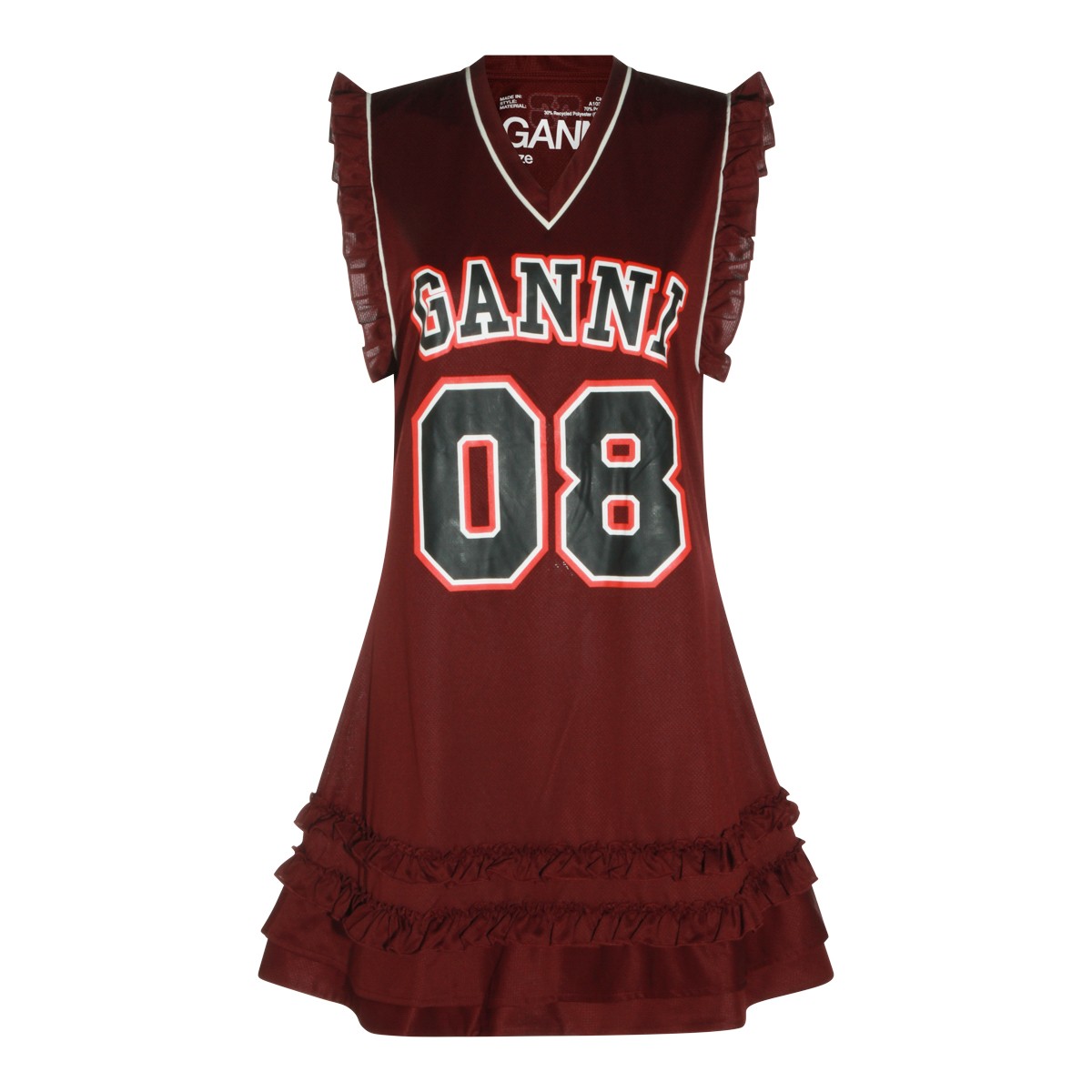 DARK RED DRESS