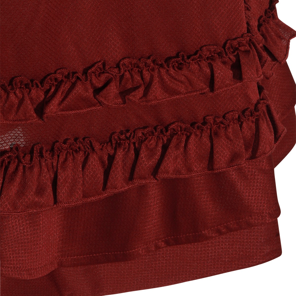 DARK RED DRESS